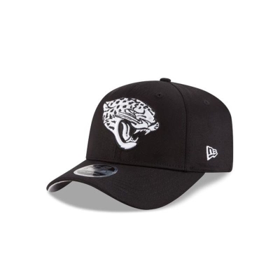Jacksonville Jaguars Gorra | New Era NFL Stretch Snap 9fifty Snapback Cap Mexico - Negros